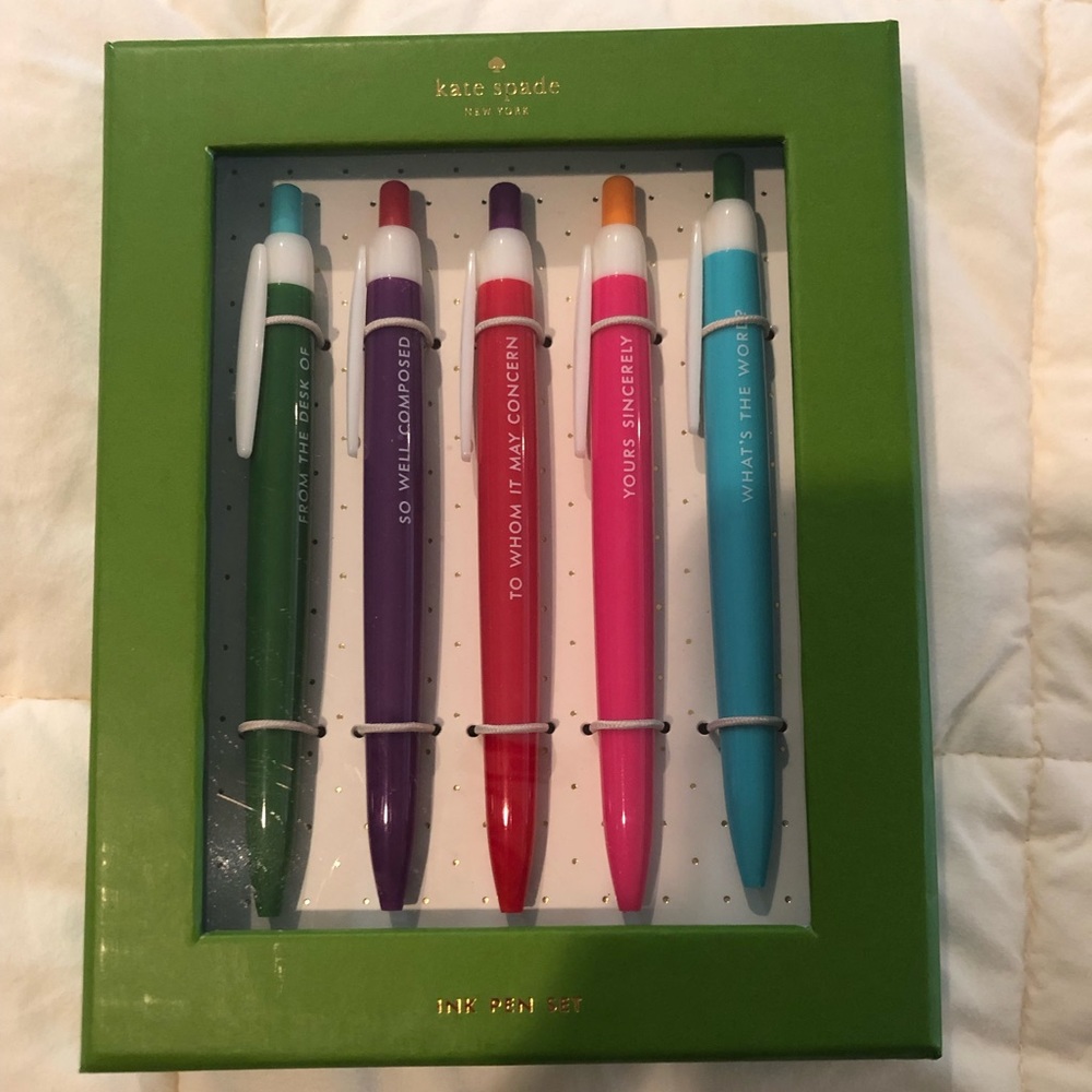 🌻Kate spade pen set🌻